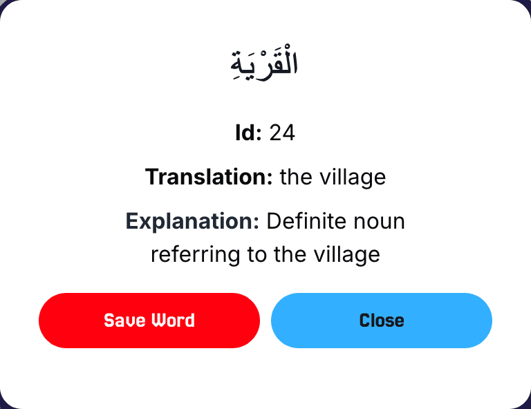 Arabic learning materials